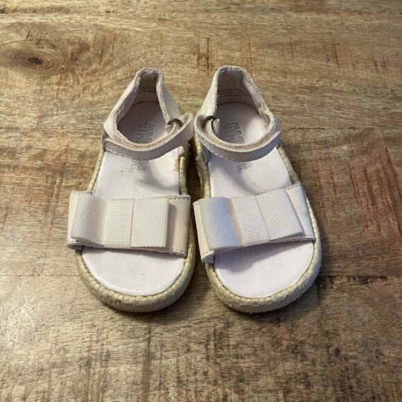 Gymboree 6 Pink Espadrilles Sandals - Picture 4 of 10